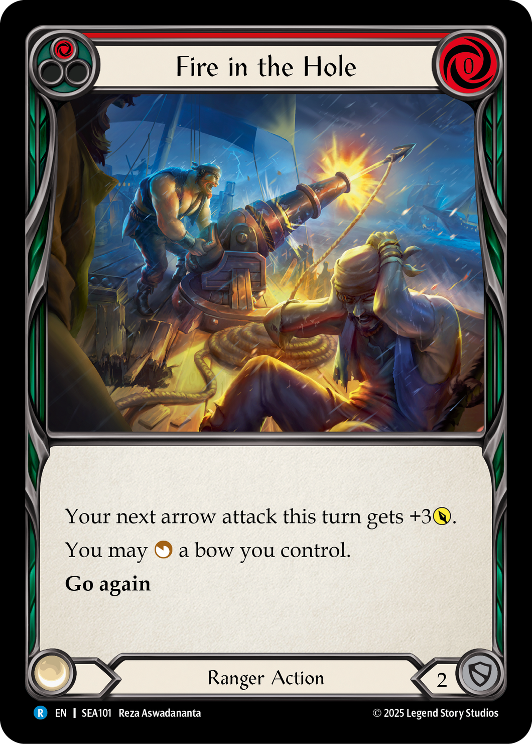 Fire in the Hole | Rare [Rainbow Foil]
