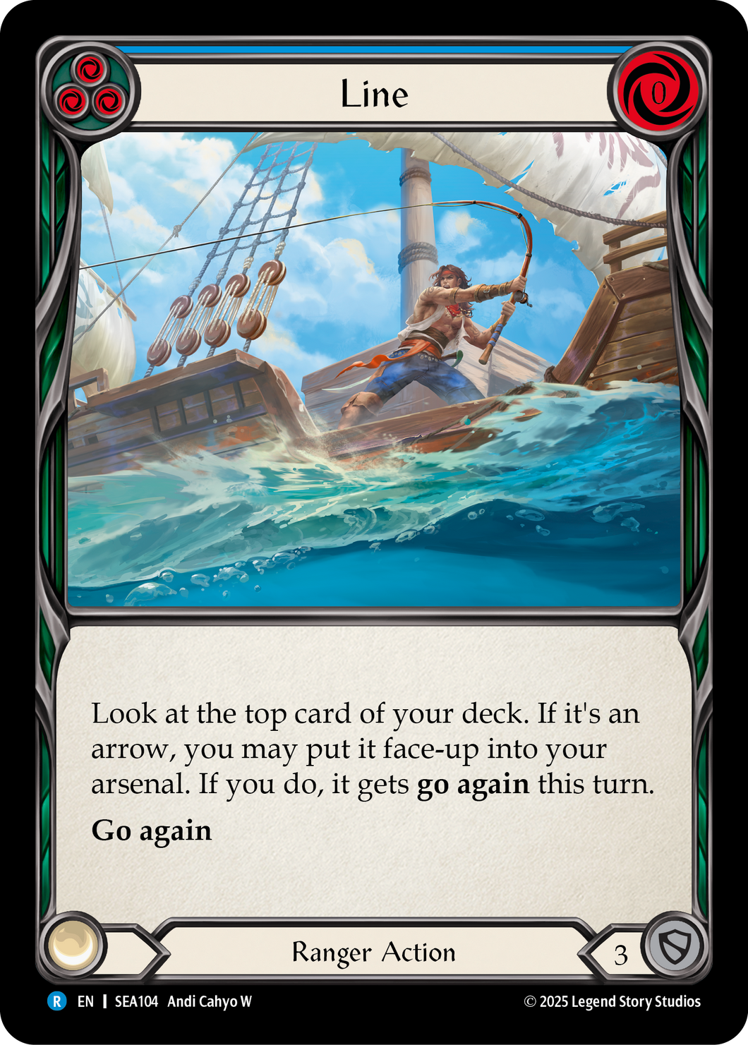 Line | Rare [Rainbow Foil]