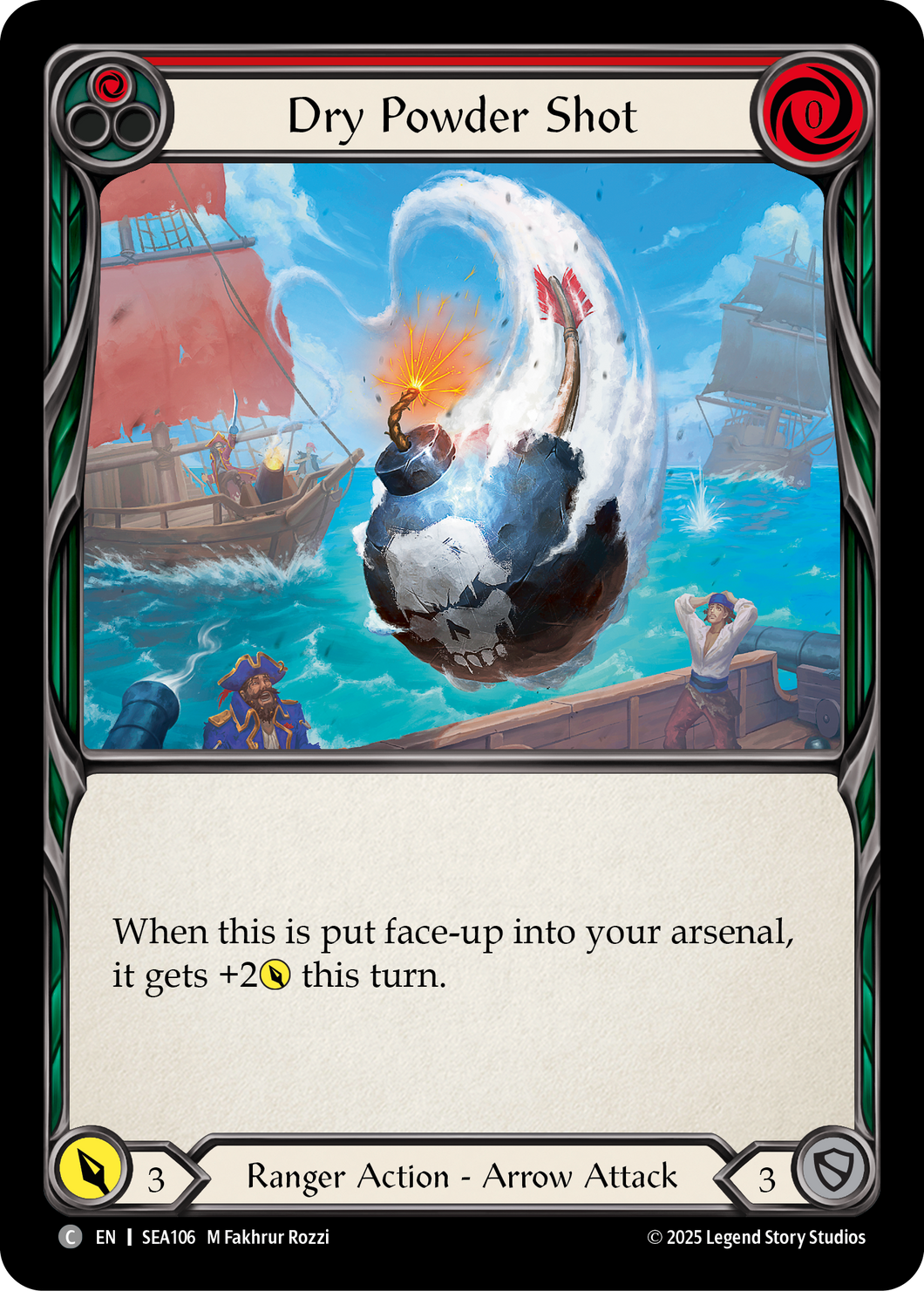 Dry Powder Shot | Common [Rainbow Foil]