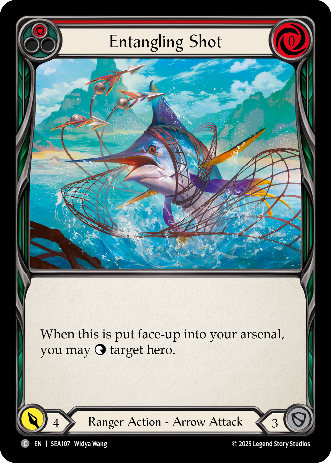 Entangling Shot | Common [Rainbow Foil]