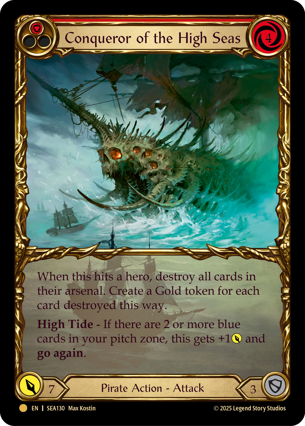 Conqueror of the High Seas | Pirate Booty [Cold Foil]