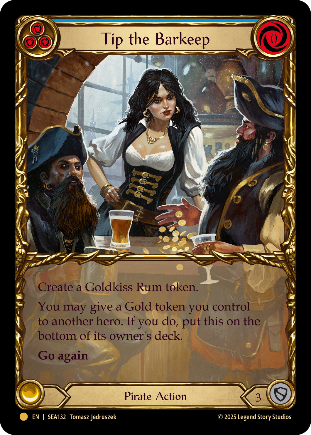 Tip the Barkeep | Pirate Booty [Cold Foil]