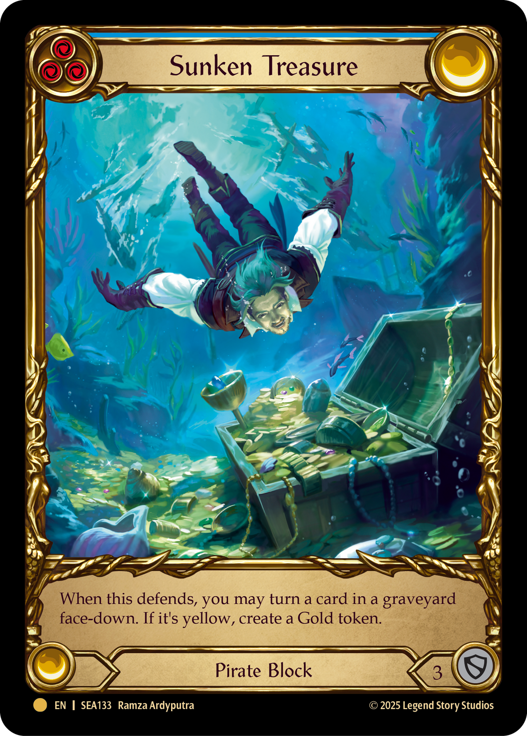 Sunken Treasure | Pirate Booty [Cold Foil]