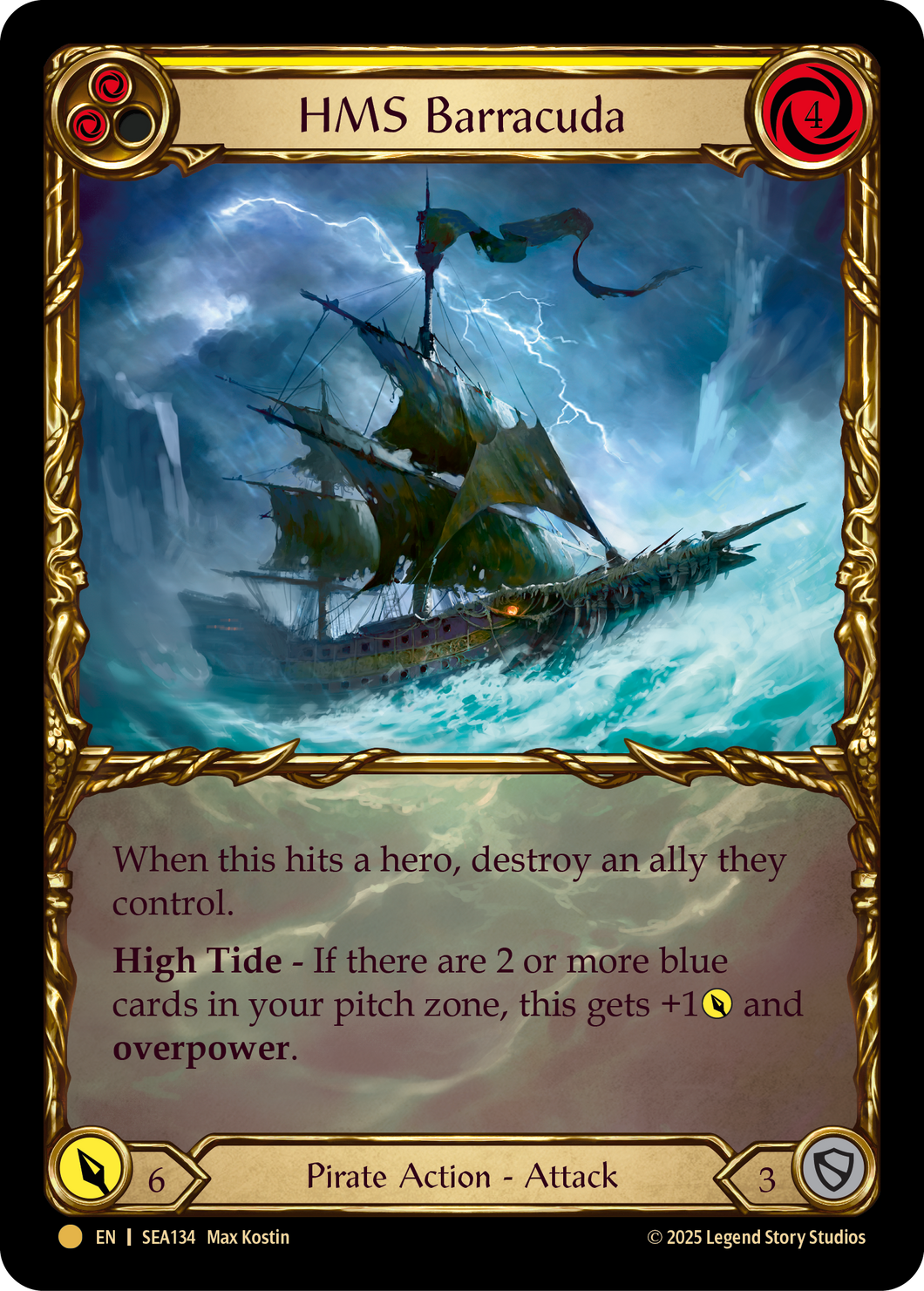 HMS Barracuda | Pirate Booty [Cold Foil]