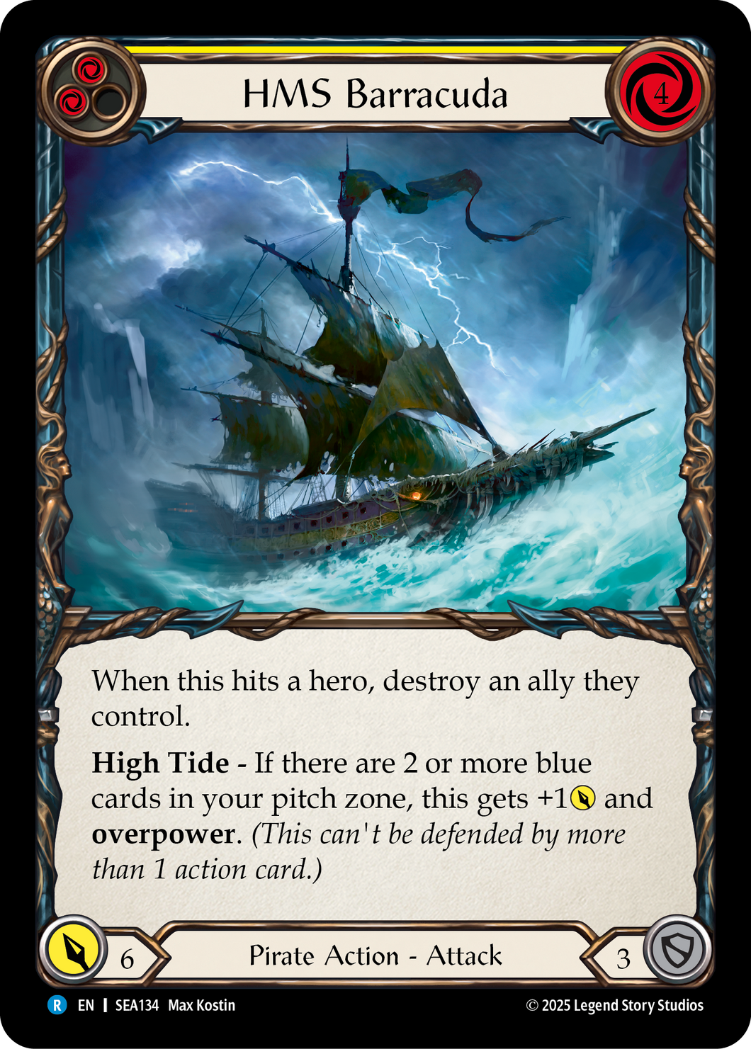 HMS Barracuda | Rare [Rainbow Foil]