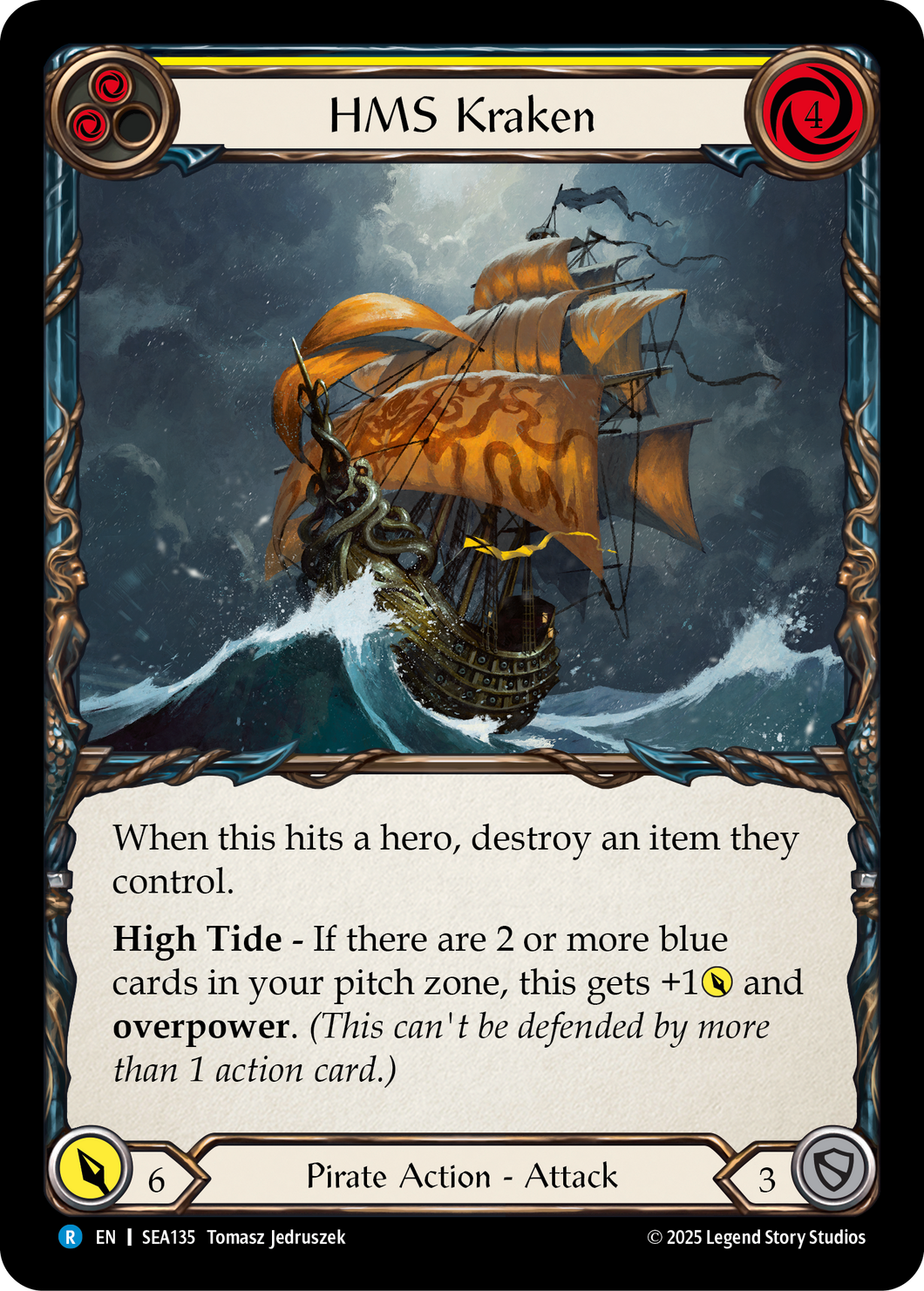 HMS Kraken | Rare [Rainbow Foil]