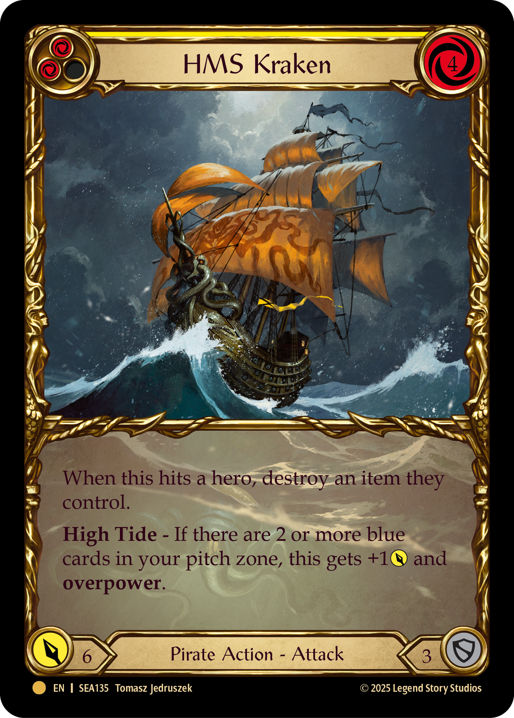 HMS Kraken | Pirate Booty [Cold Foil]