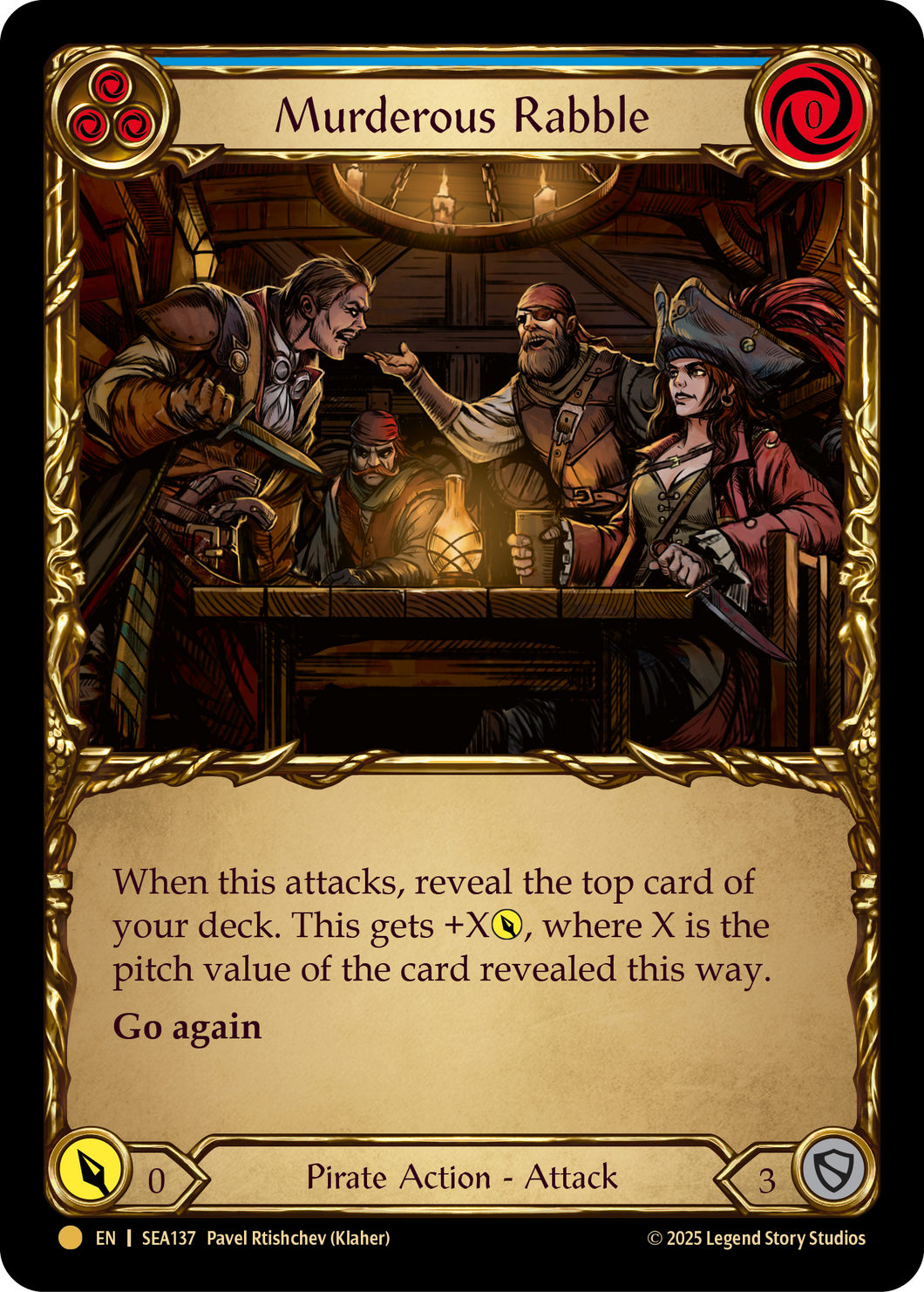 Murderous Rabble | Pirate Booty [Cold Foil]