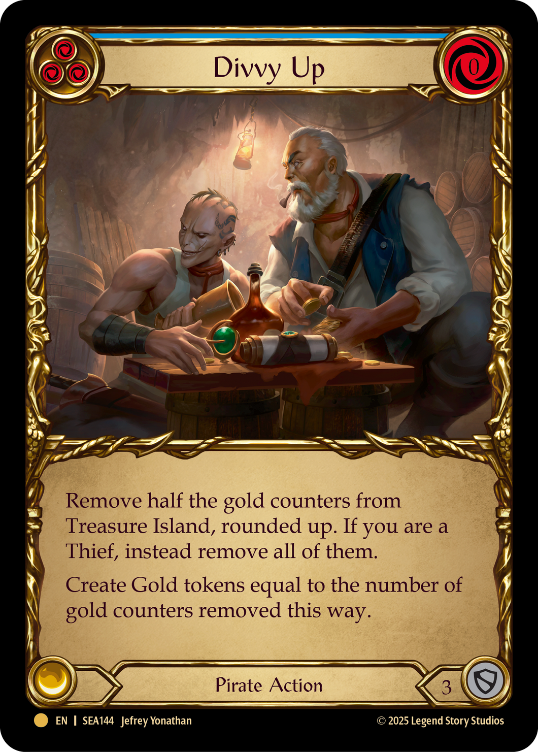 Divvy Up | Pirate Booty [Cold Foil]