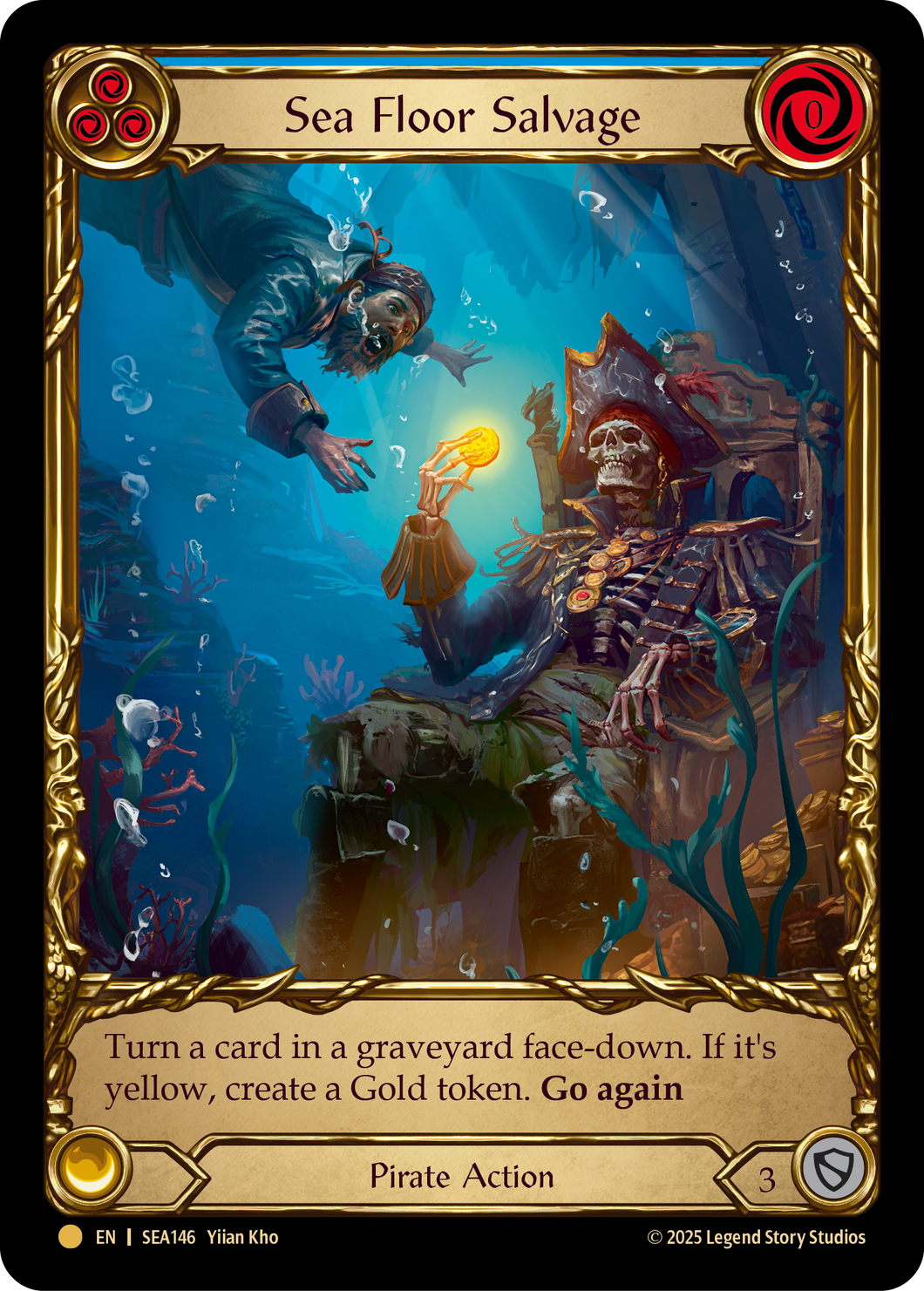 Sea Floor Salvage | Pirate Booty [Cold Foil]