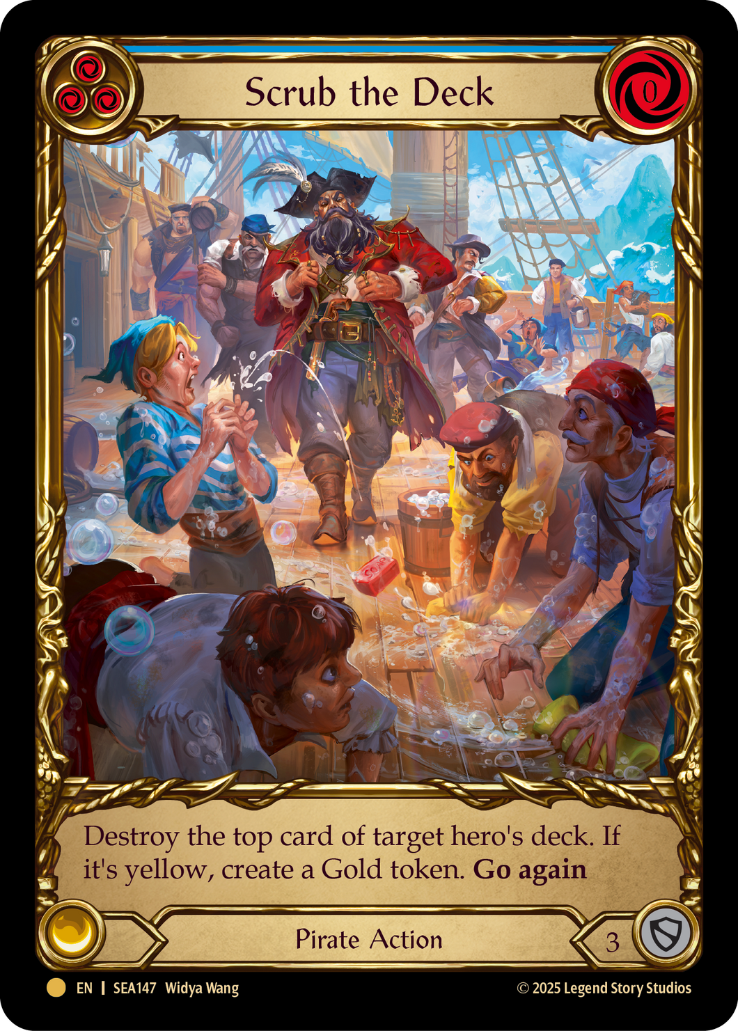 Scrub the Deck | Pirate Booty [Cold Foil]