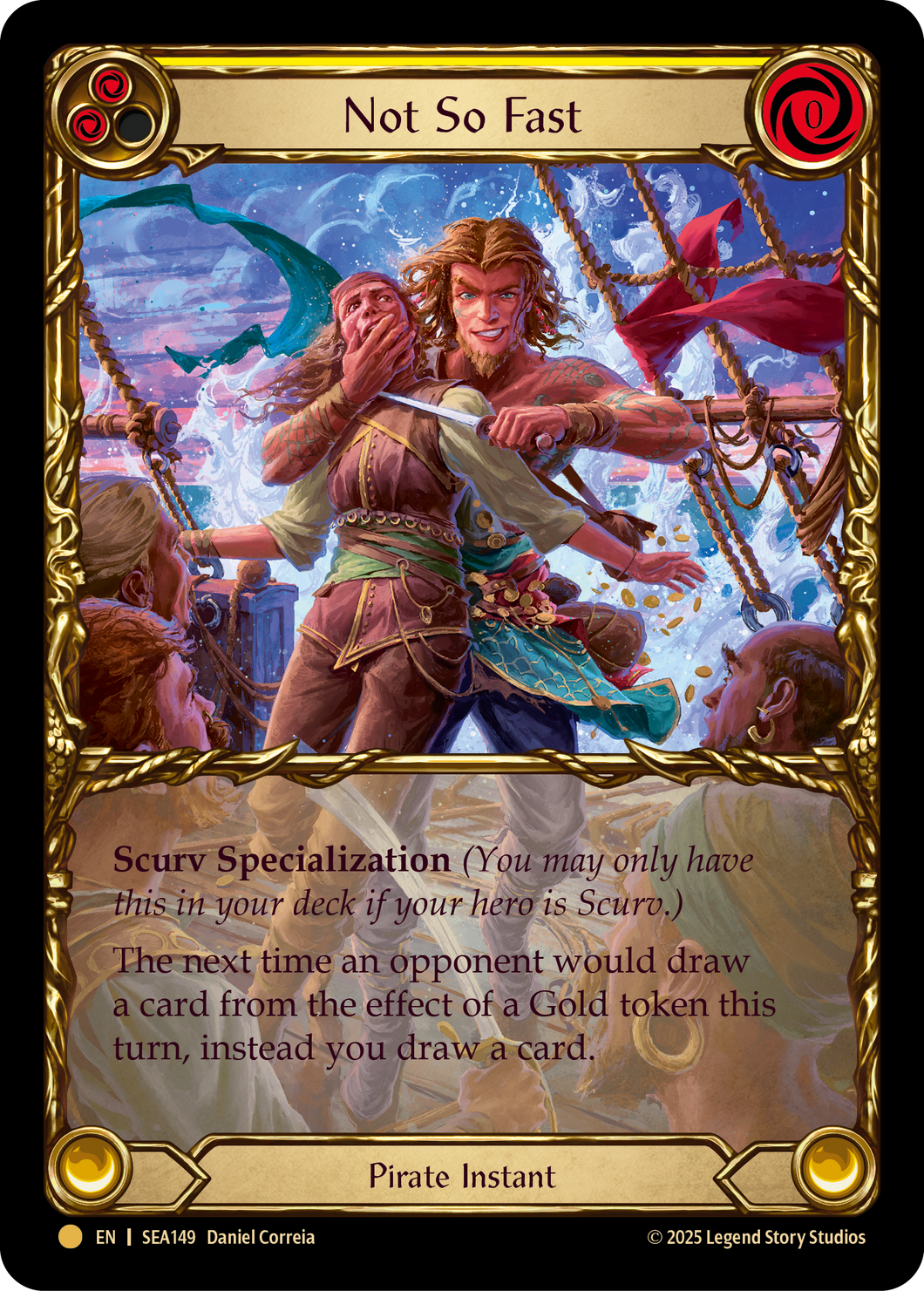 Not So Fast | Pirate Booty [Cold Foil]