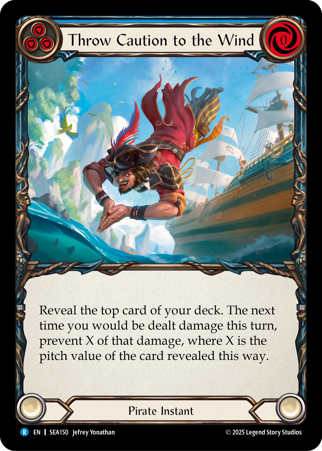 Throw Caution to the Wind | Rare [Rainbow Foil]