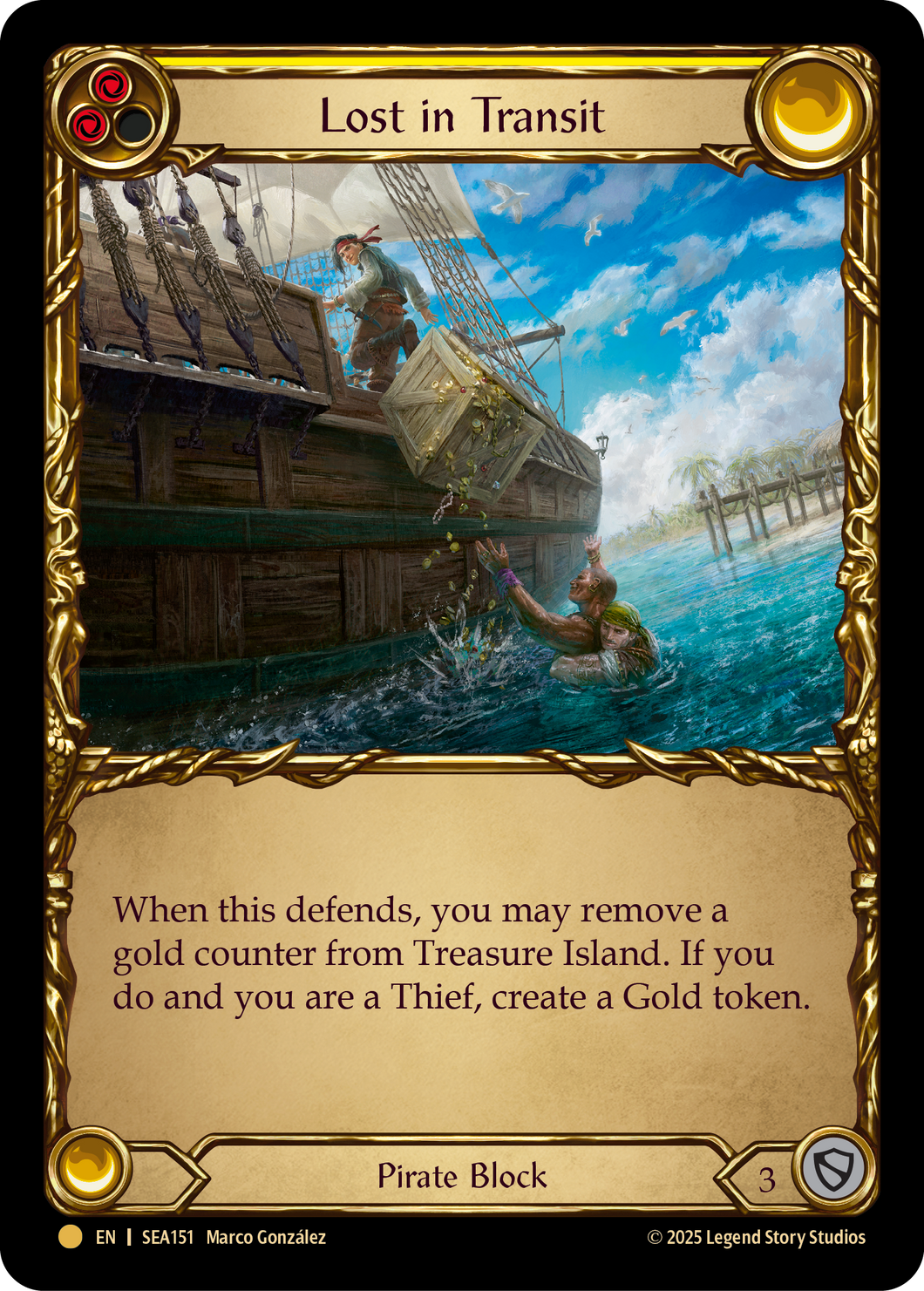 Lost in Transit | Pirate Booty [Cold Foil]