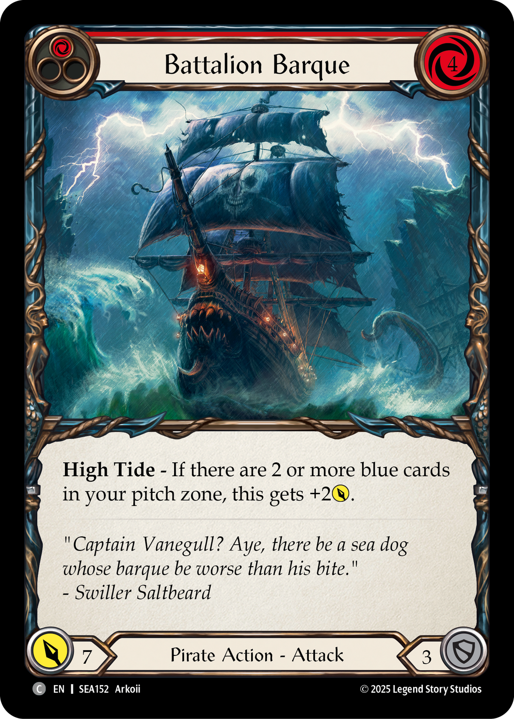 Battalion Barque (Red) | Common
