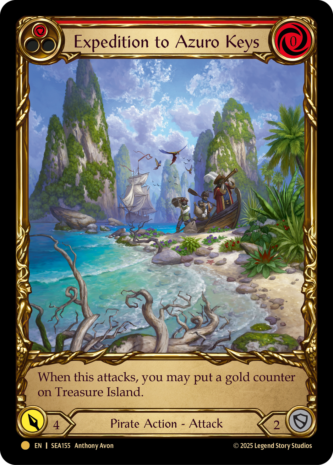 Expedition to Azuro Keys | Pirate Booty [Cold Foil]