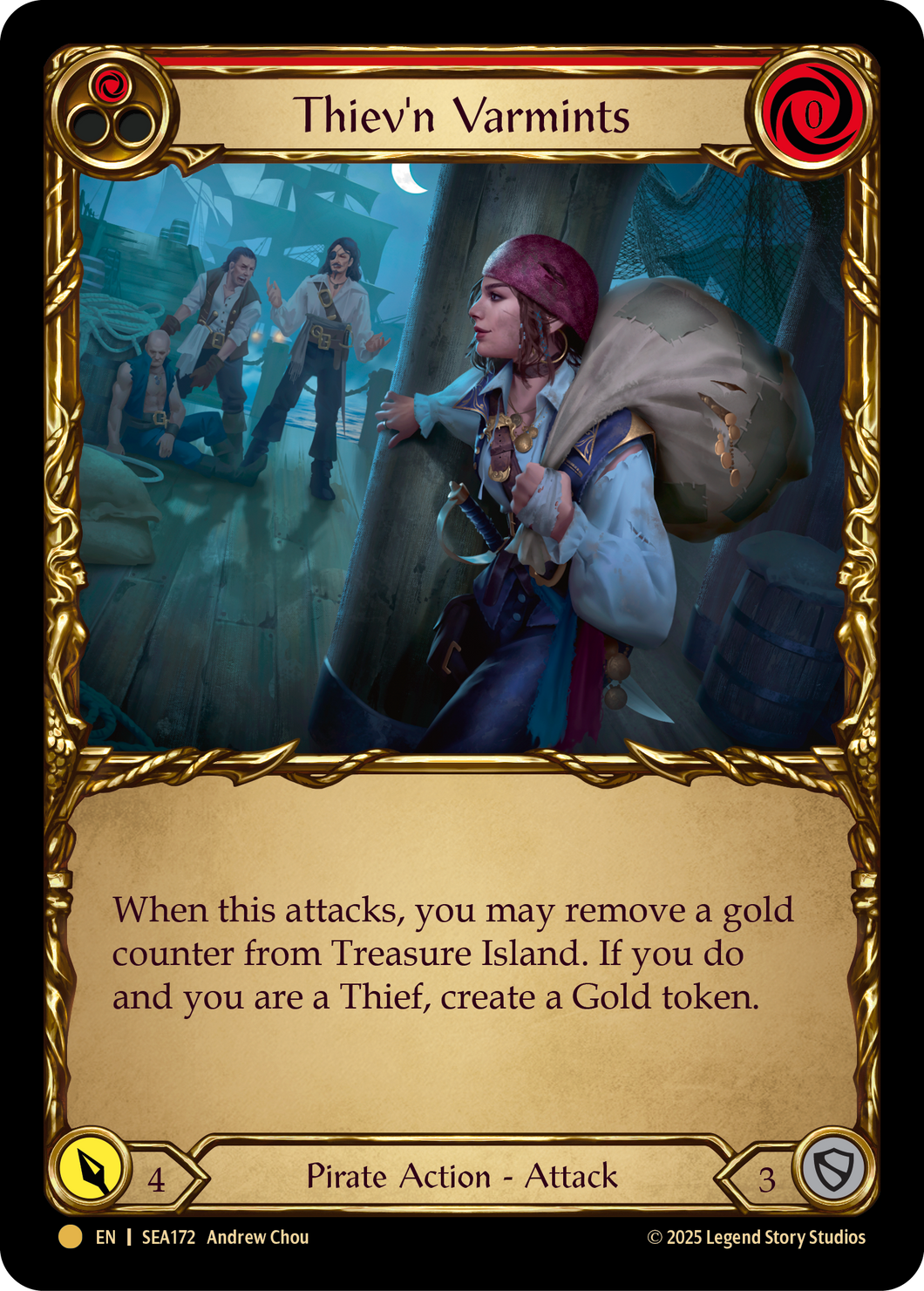 Thiev'n Varmints | Pirate Booty [Cold Foil]