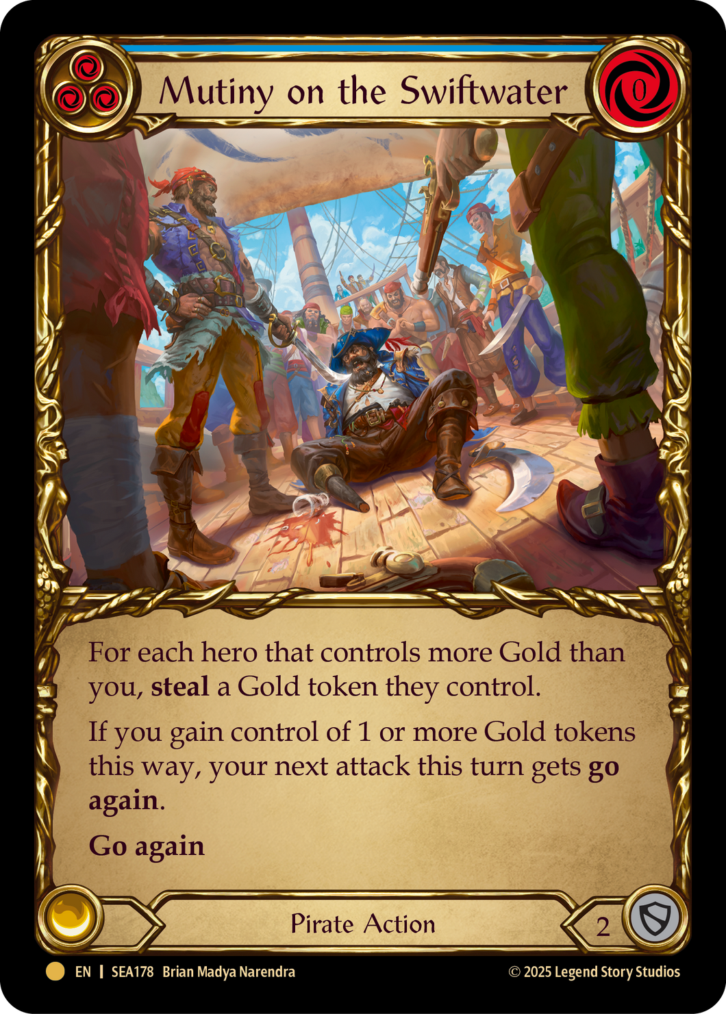Mutiny on the Swiftwater | Pirate Booty [Cold Foil]