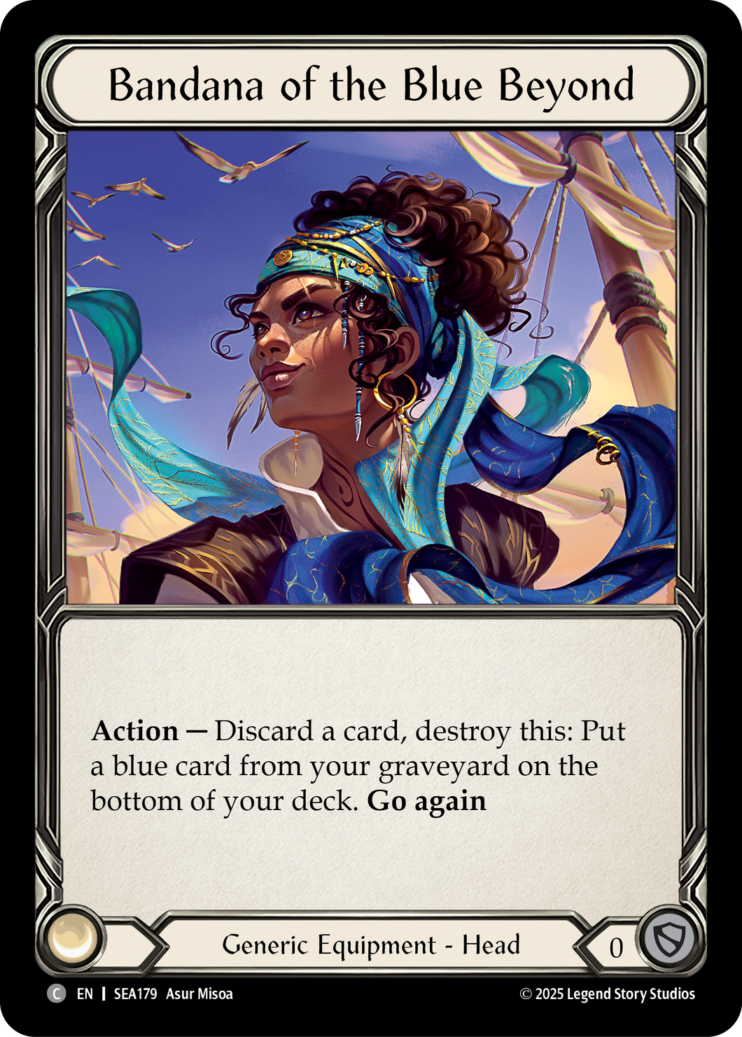 Bandana of the Blue Beyonds | Common [Cold Foil]