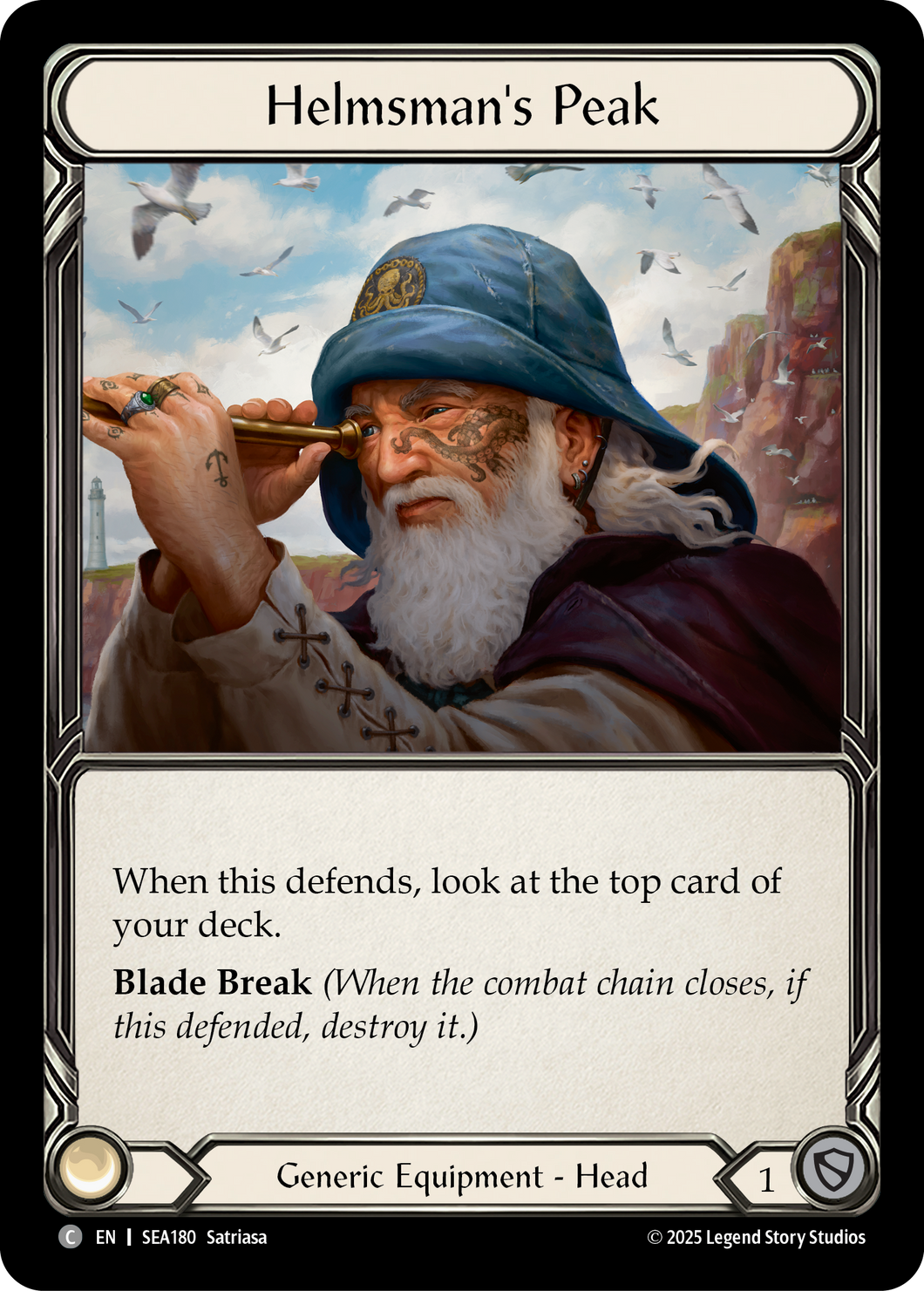 Helmsman's Peak | Common [Cold Foil]