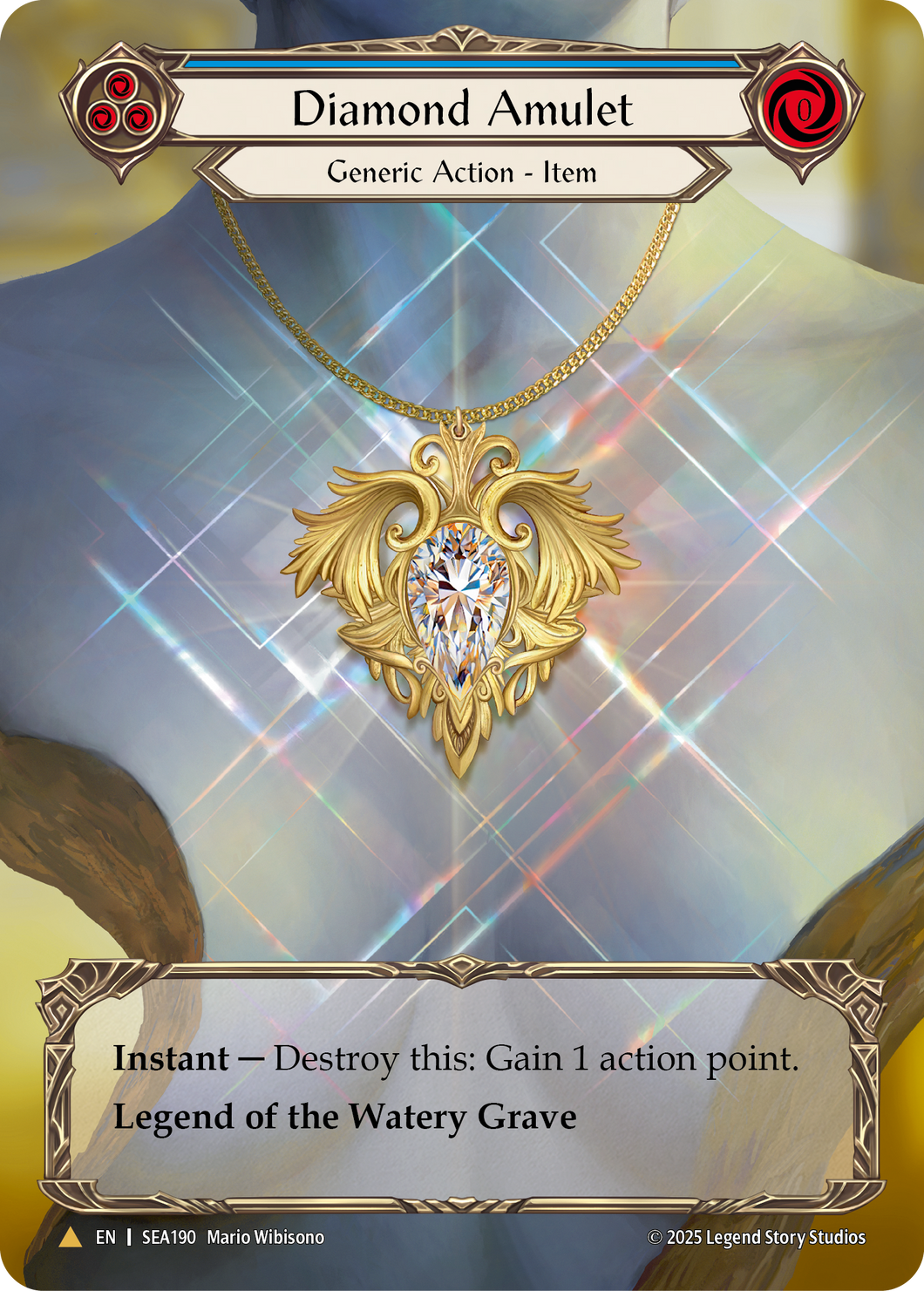 Diamond Amulet | Marvel [Cold Foil]