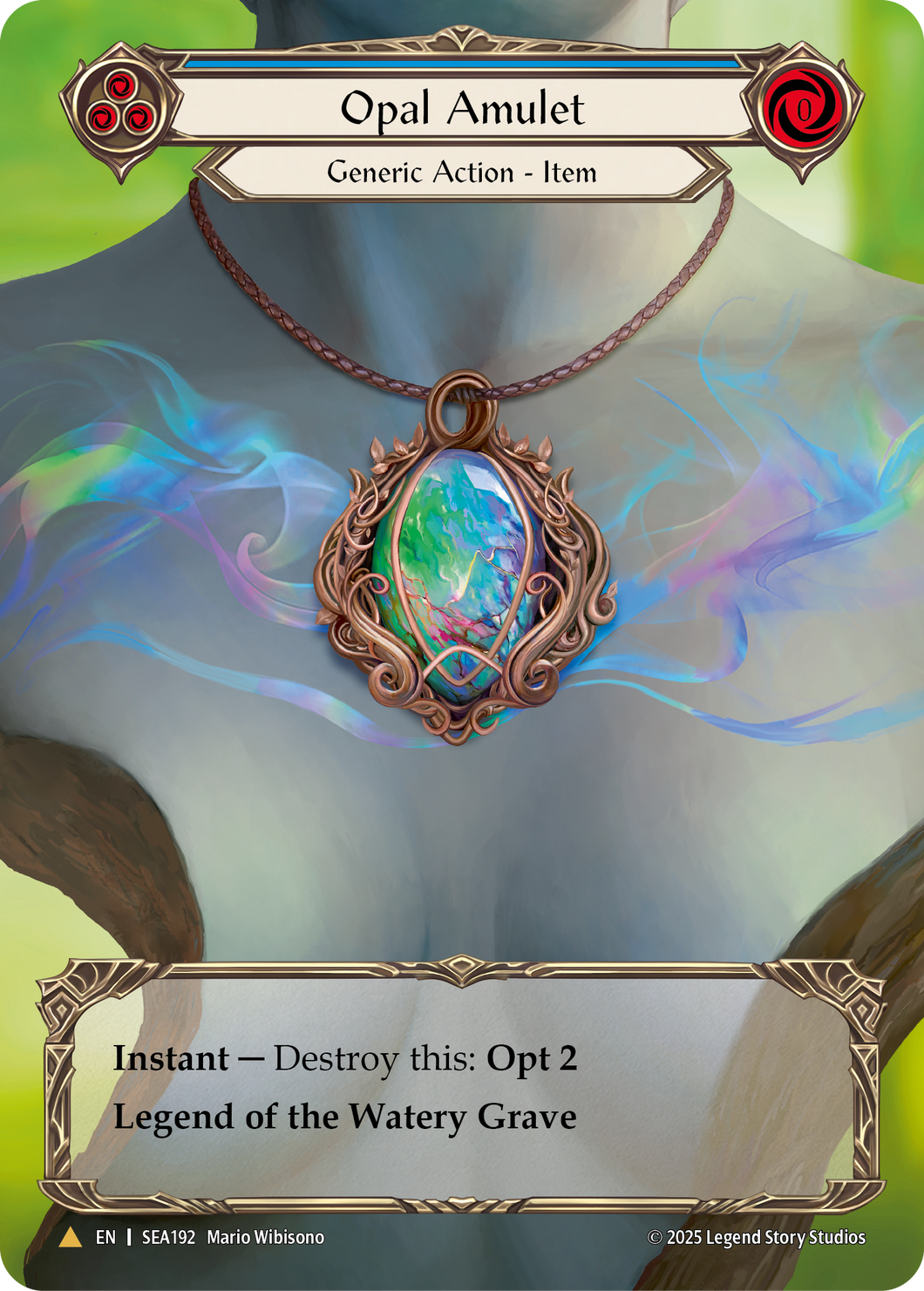 Opal Amulet | Marvel [Cold Foil]