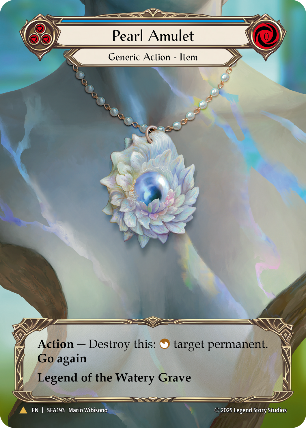 Pearl Amulet | Marvel [Cold Foil]