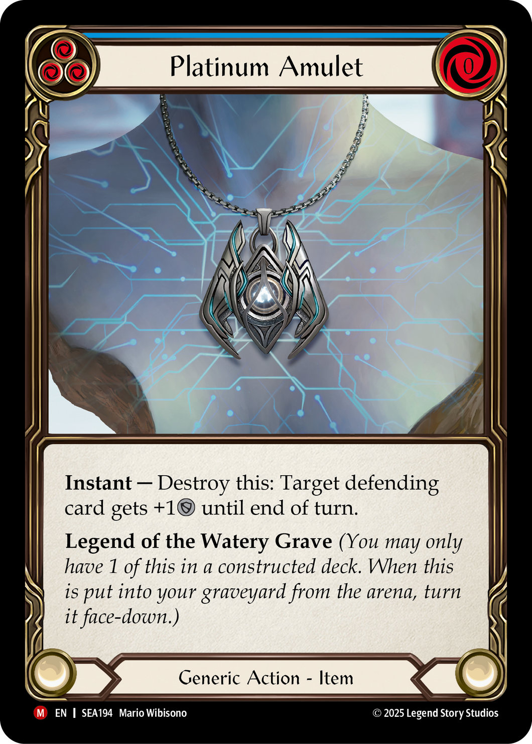 Platinum Amulet | Majestic