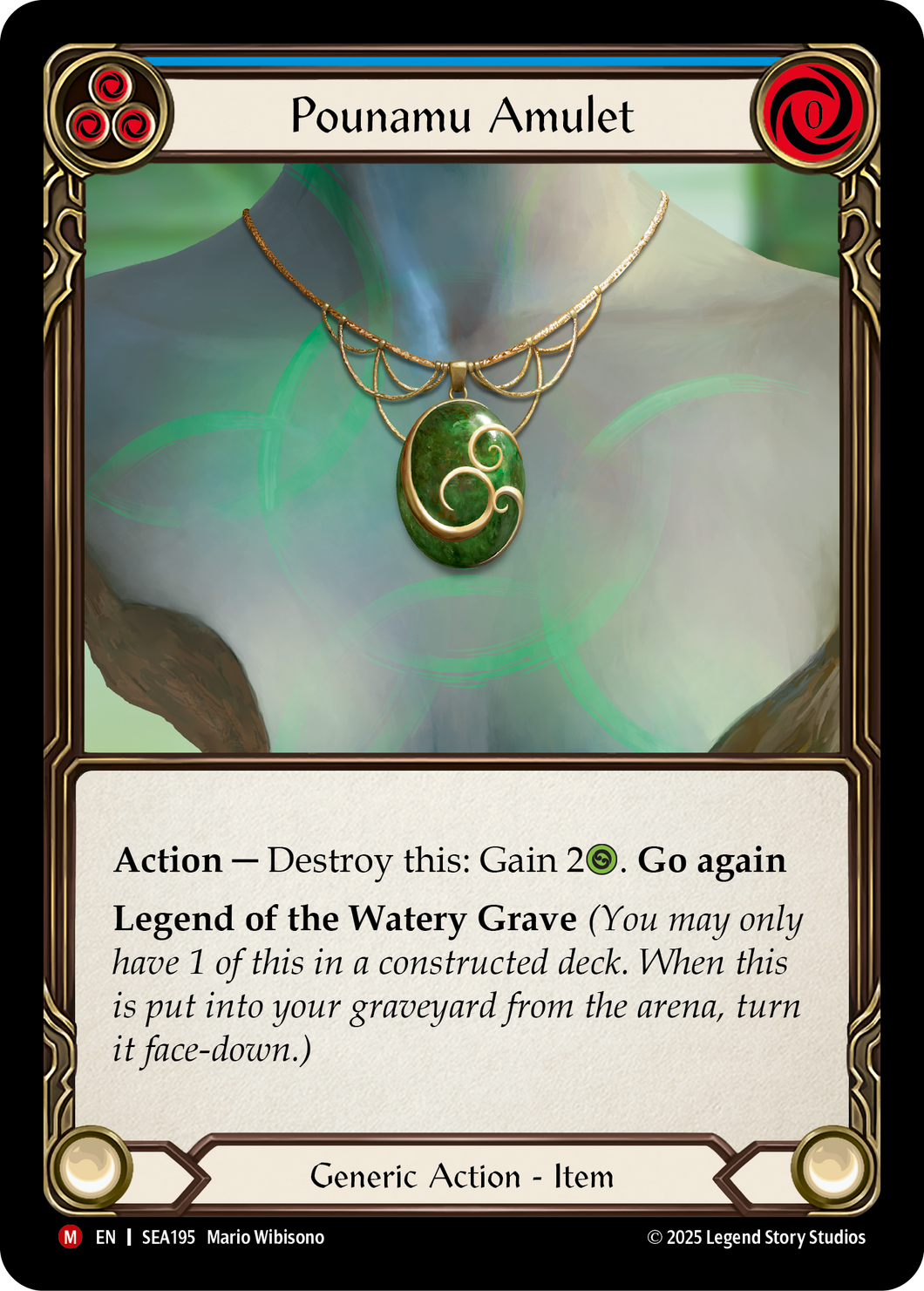 Pounamu Amulet | Majestic