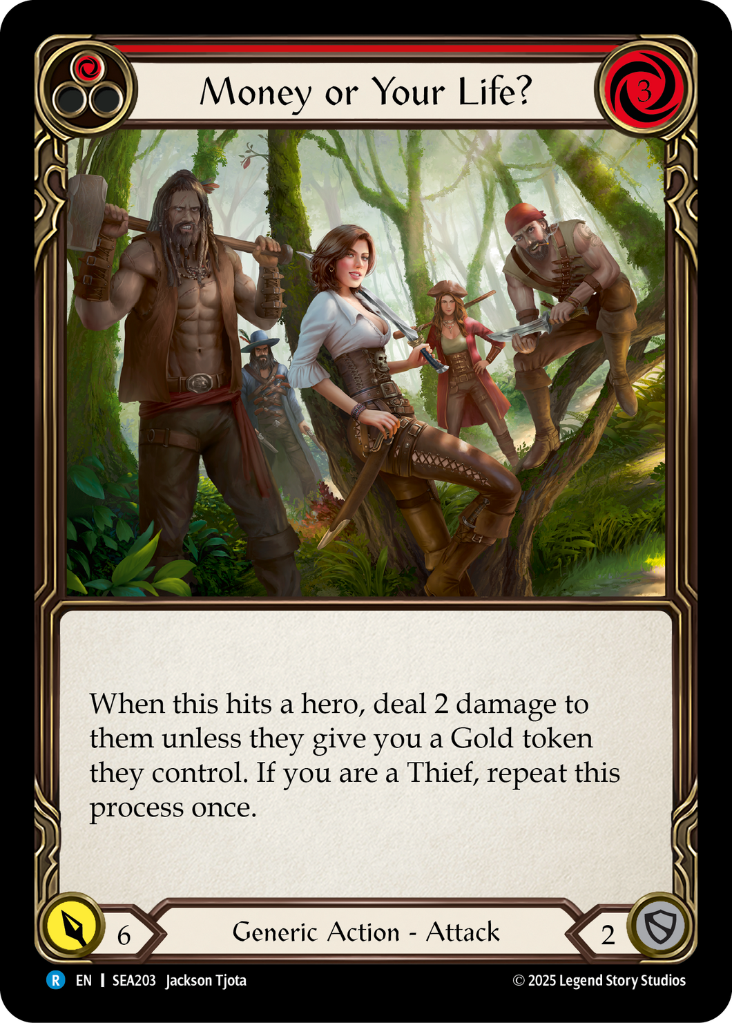 Money or Your Life? (Red) | Rare [Rainbow Foil]