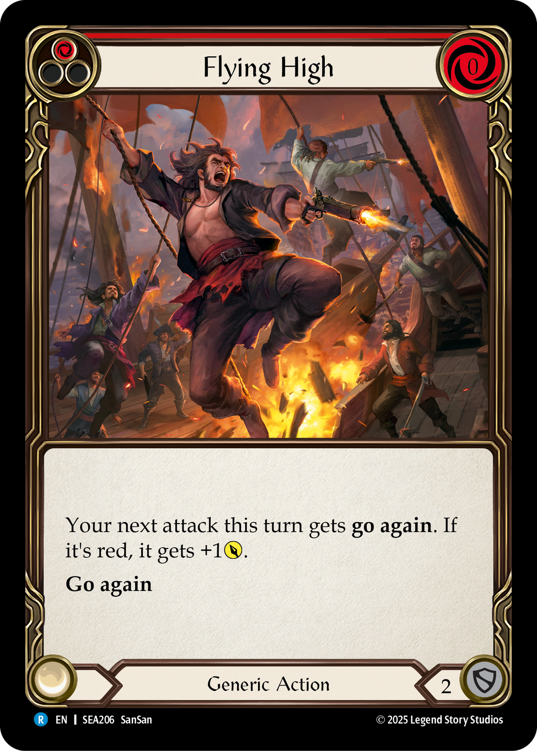 Flying High (Red) | Rare [Rainbow Foil]