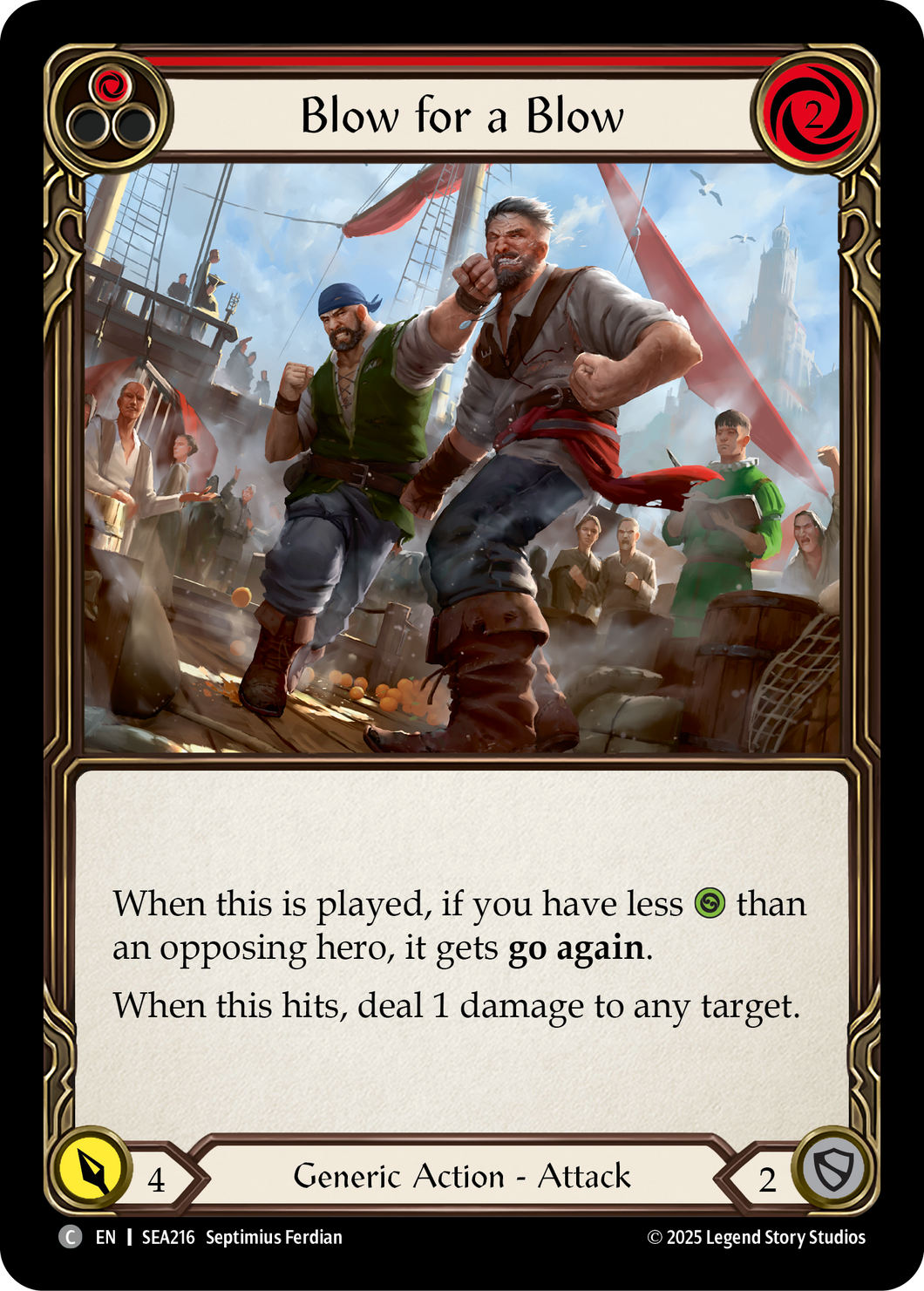 Blow for a Blow | Common [Rainbow Foil]