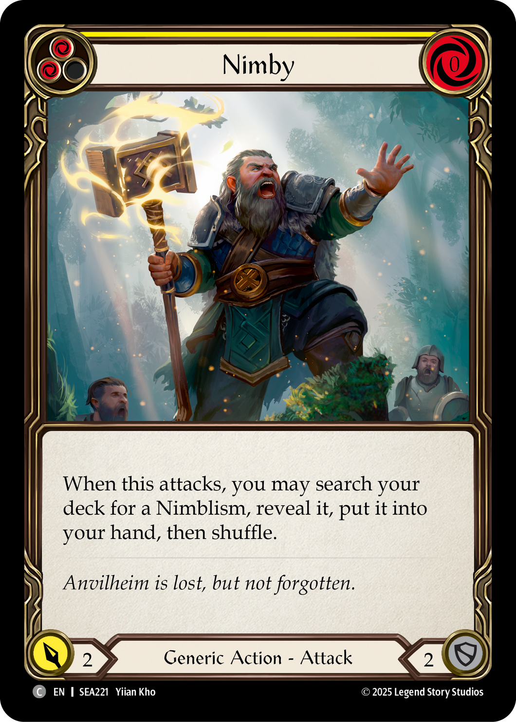 Nimby (Yellow) | Common [Rainbow Foil]