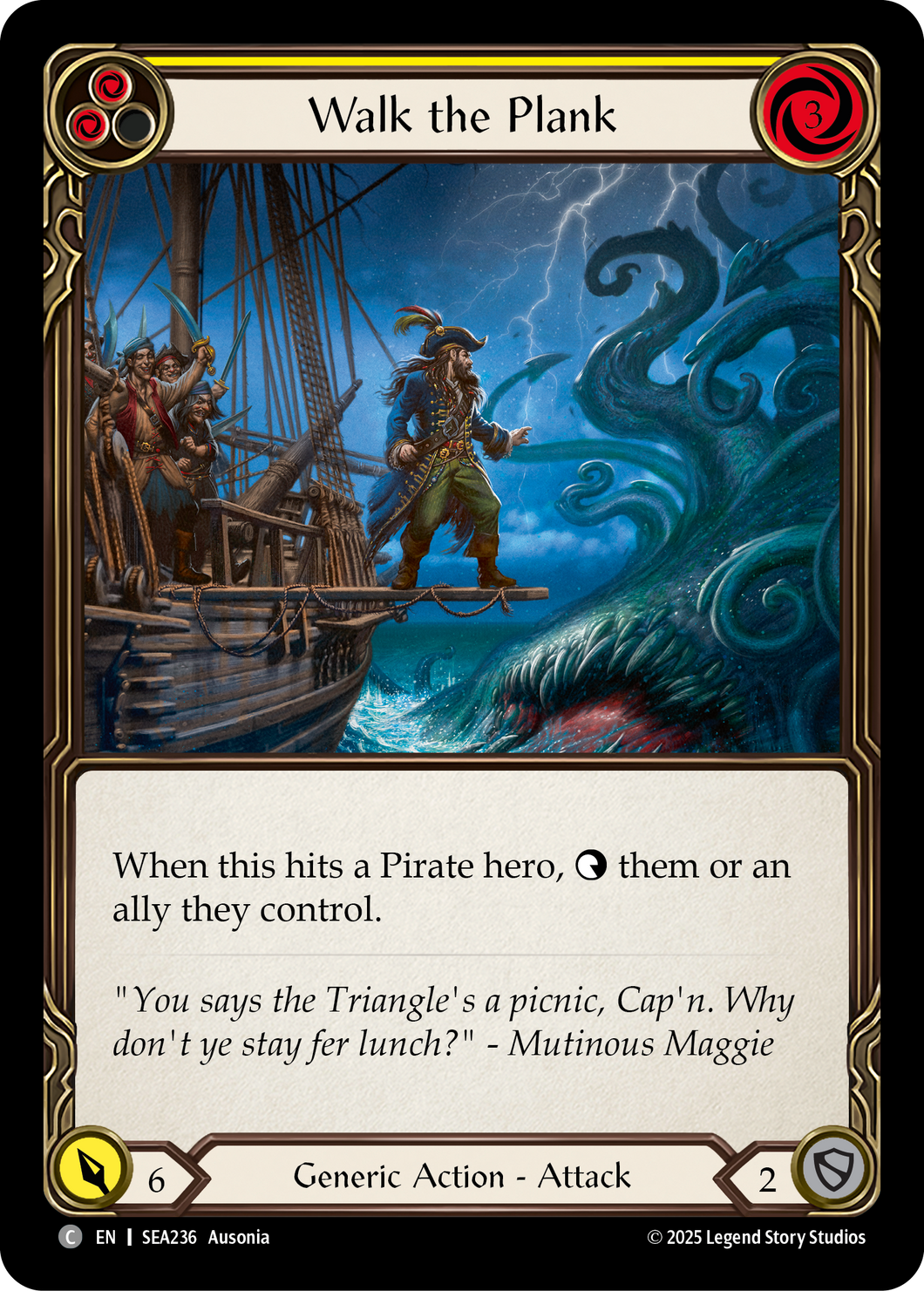 Walk the Plank (Yellow) | Common