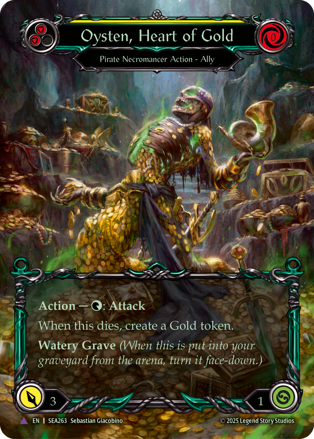Oysten, Heart of Gold | Marvel [Cold Foil]