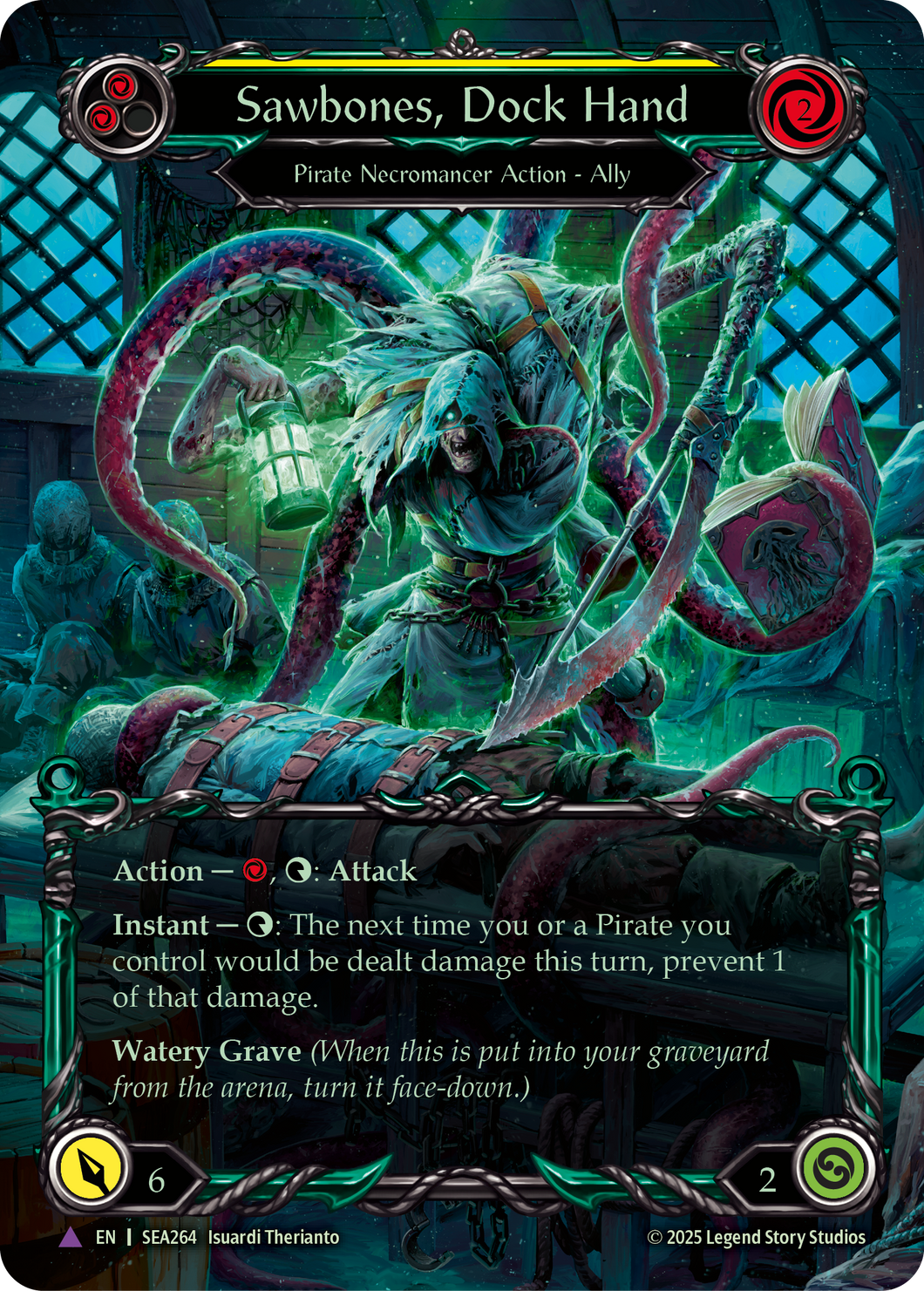 Sawbones, Dock Hand | Marvel [Cold Foil]