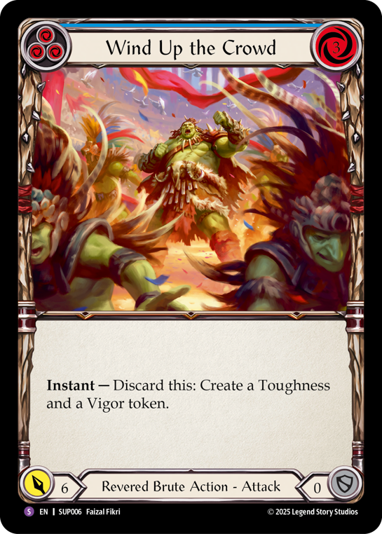 Wind Up the Crowd | Super Rare [Rainbow Foil]