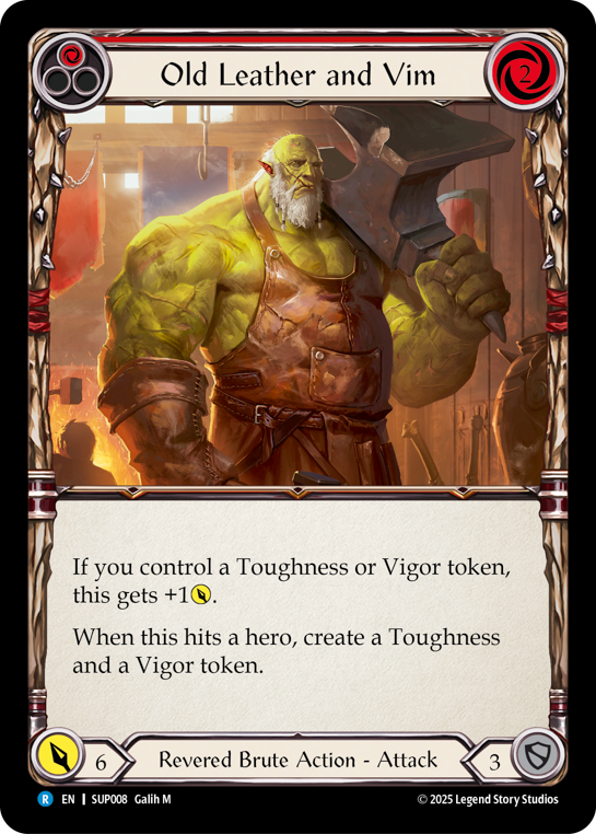 Old Leather and Vim | Rare [Rainbow Foil]