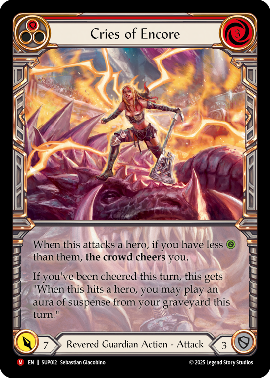 Cries of Encore | Majestic [Cold Foil]