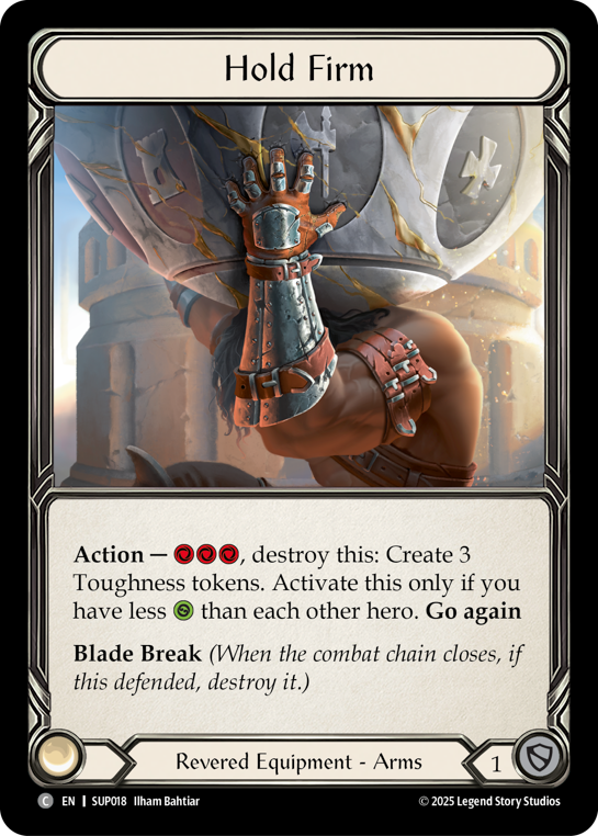 Hold Firm | Common [Cold Foil]