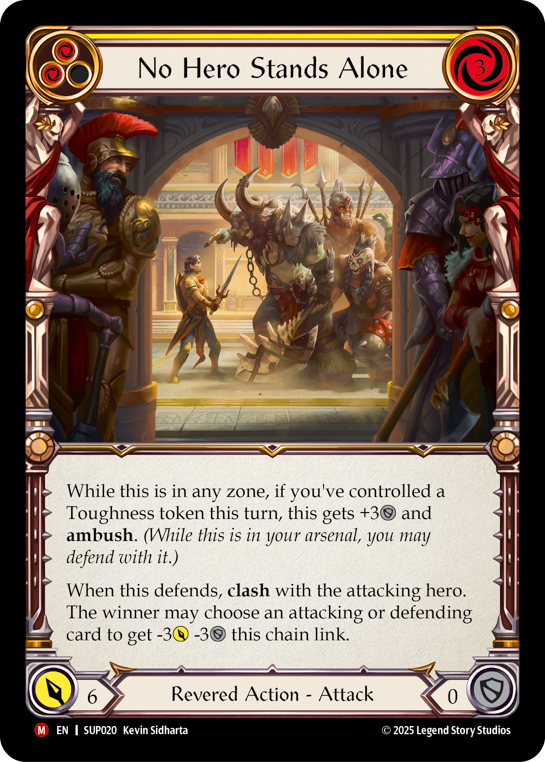 No Hero Stands Alone | Majestic [Rainbow Foil]