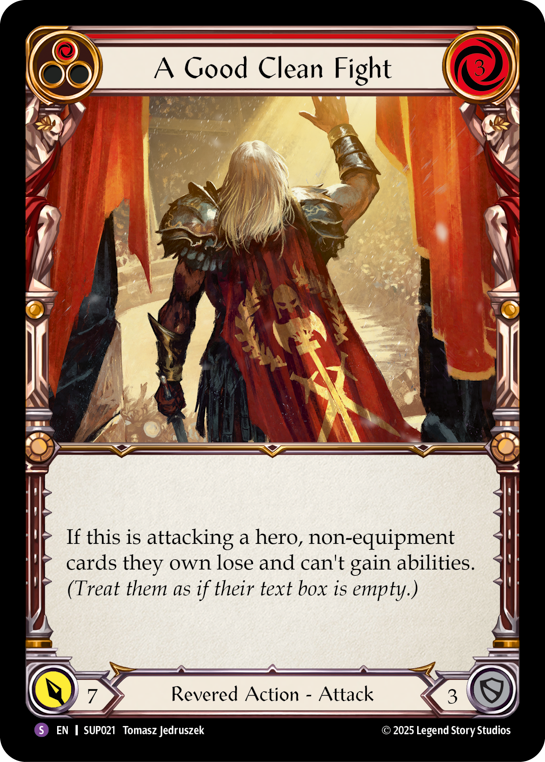 A Good Clean Fight | Super Rare [Rainbow Foil]