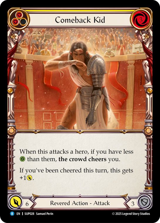 Comeback Kid (Yellow) | Rare [Rainbow Foil]
