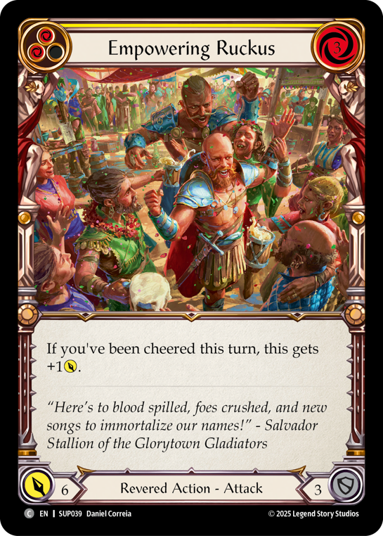 Empowering Ruckus | Common [Rainbow Foil]