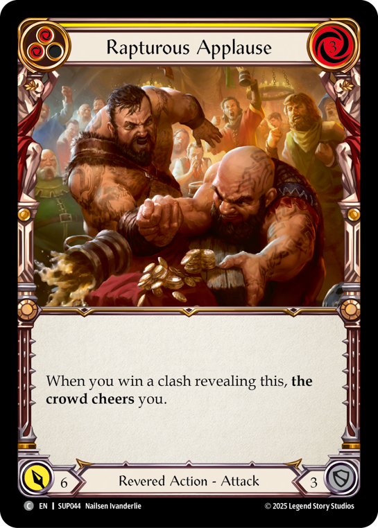 Rapturous Applause (Yellow) | Common [Rainbow Foil]