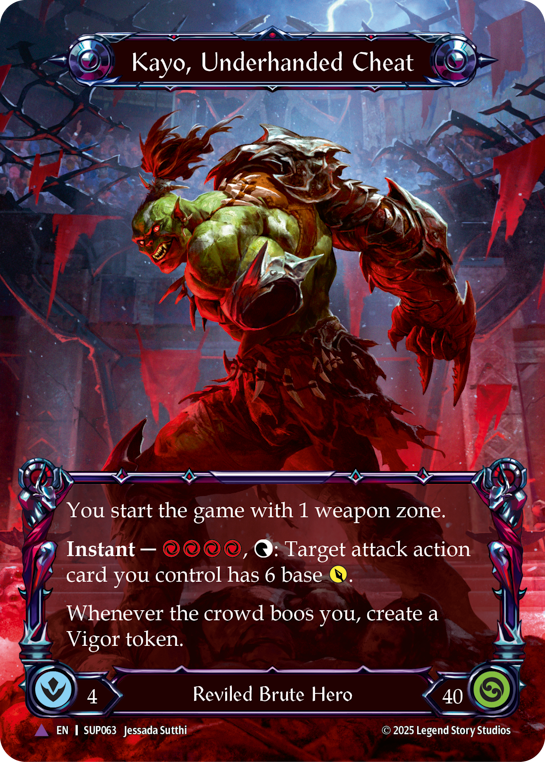 Kayo, Underhanded Cheat | Marvel [Cold Foil]