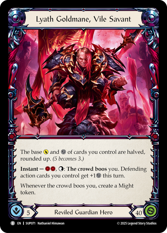 Lyath Goldmane, Vile Savant | Base