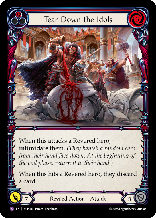 Tear Down the Idols | Super Rare [Rainbow Foil]