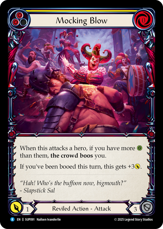 Mocking Blow | Rare [Rainbow Foil]