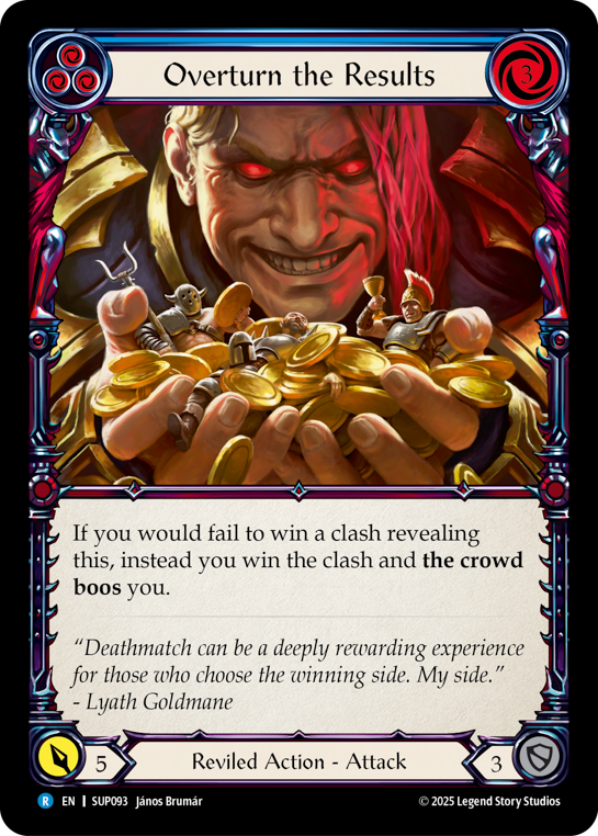 Overturn the Results | Rare